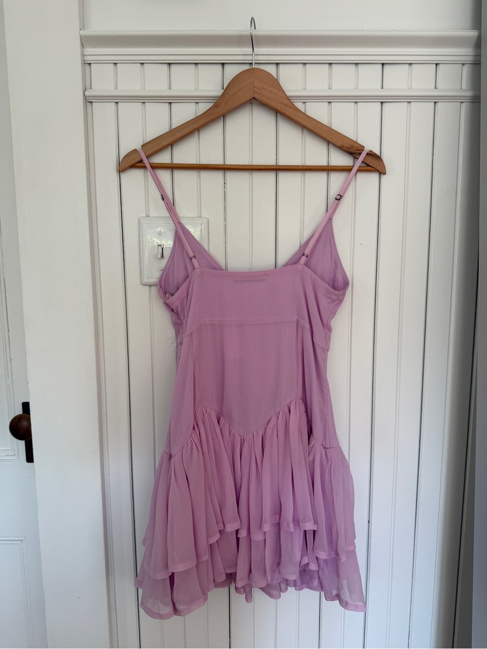 Lavender Mini Dress - Picture 3 of 4